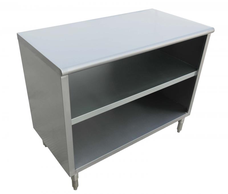 18� x 72� x 36� 18-Gauge Stainless Steel Dish Cabinet